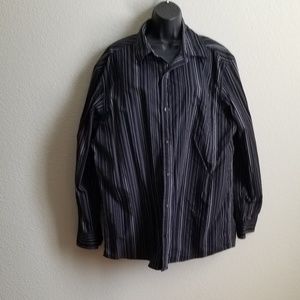 Clariborne Button Up Dress Shirt Size XLT